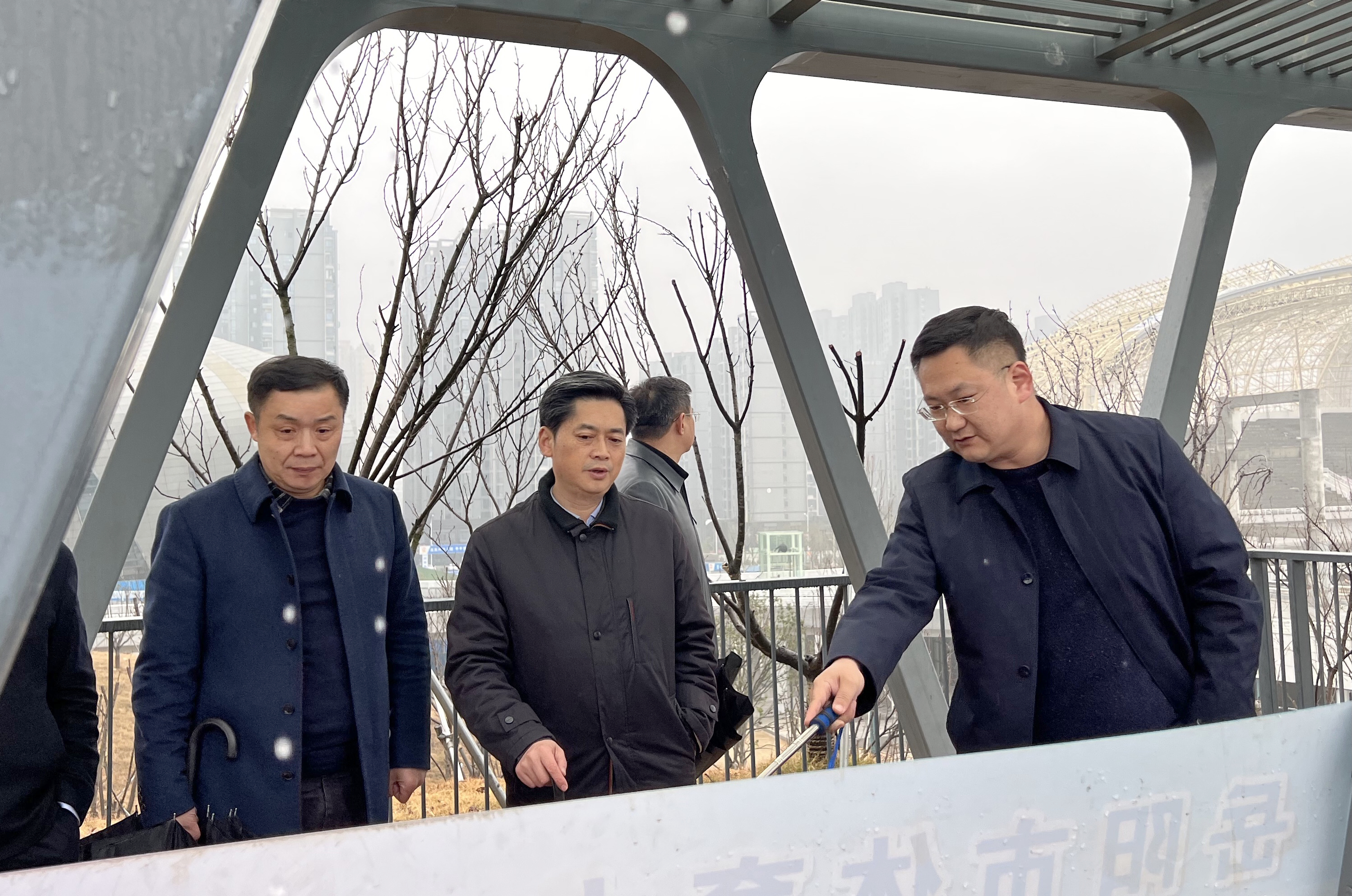 1月24日下午，趙岳平率隊調研省運會場館建設工作.jpg